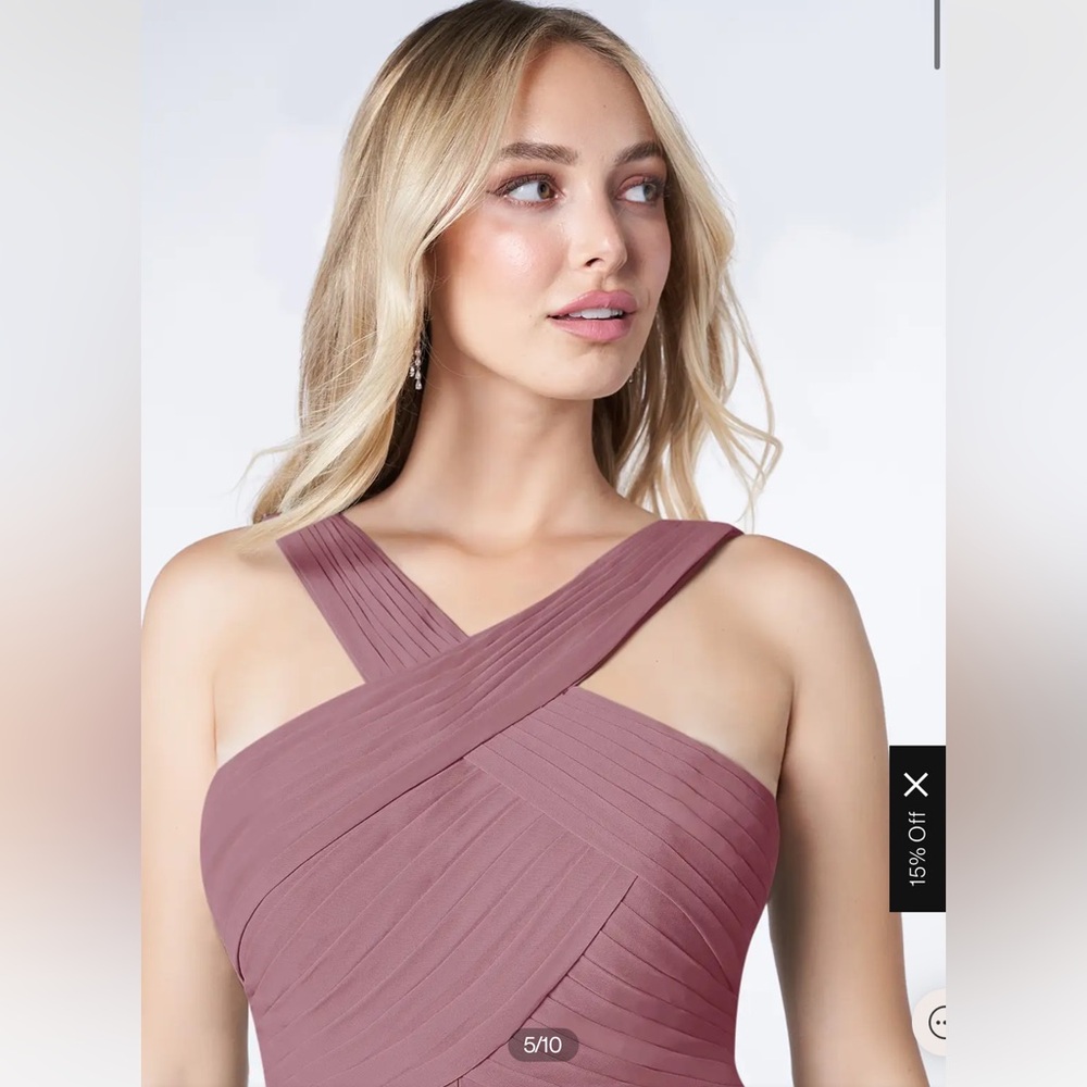 AZAZIE KALEIGH Vintage Mauve bridesmaid dress Size 10